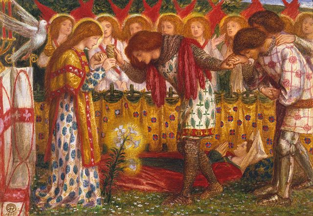 640px-dante_gabriel_rossetti_-_how_sir_galahad2c_sir_bors_and_sir_percival_were_fed_with_the_sanct_grael