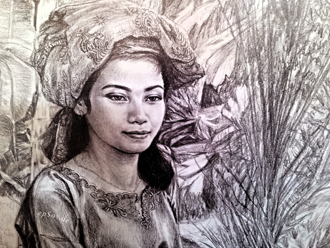 beautiful_indonesian_woman_drawing